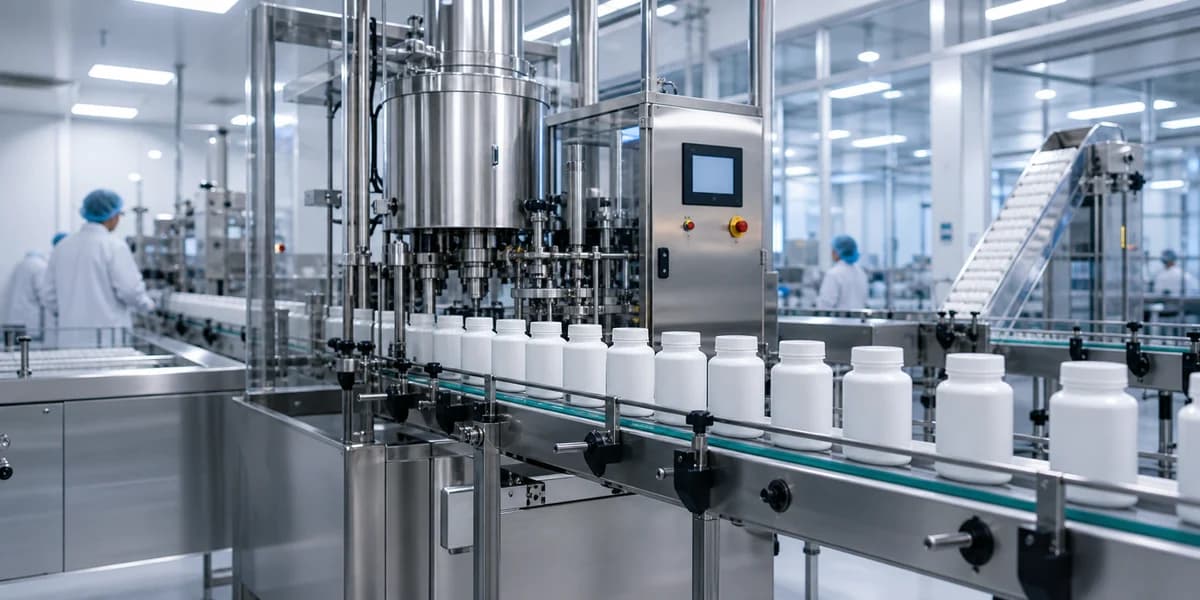 Bodakang Bio directly operated OEM supplement production line