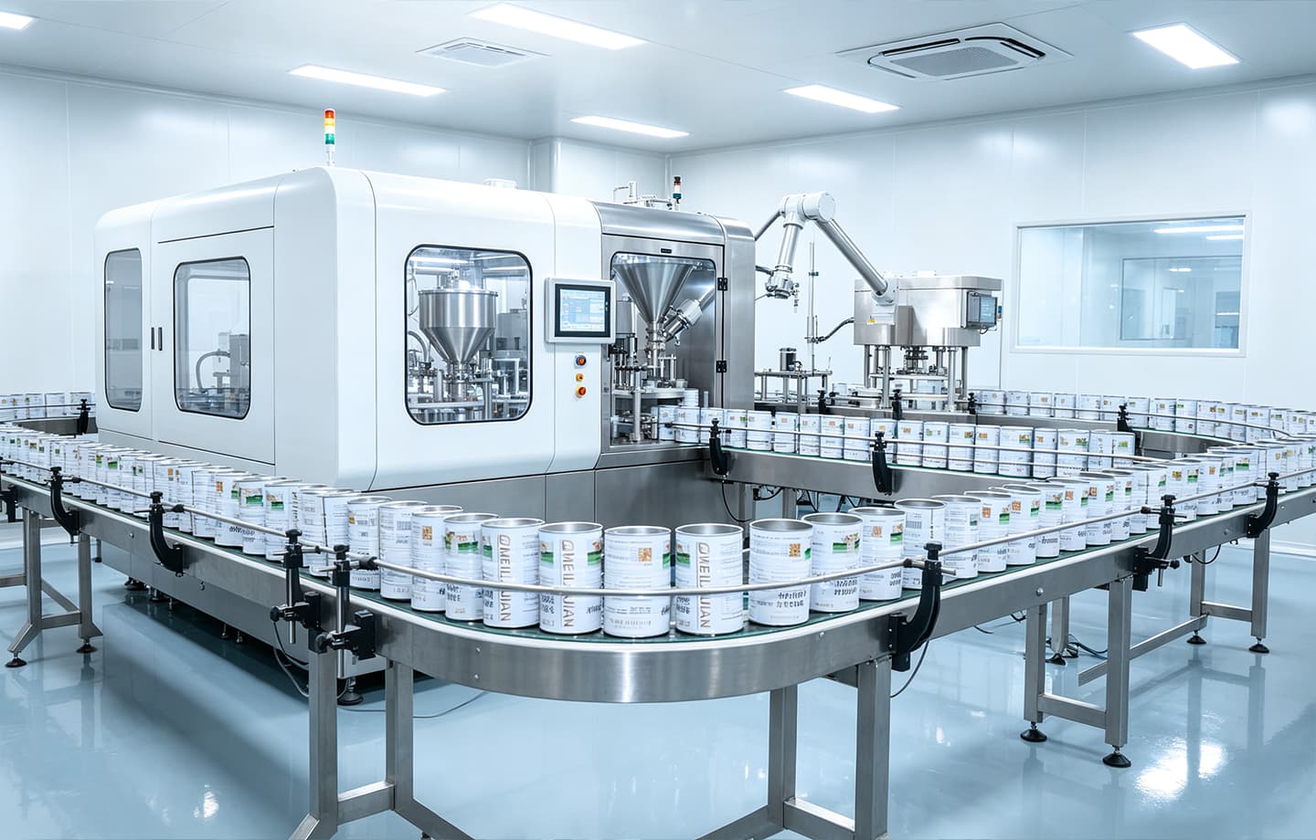 Bodakang Bio directly operated automated supplement packaging line