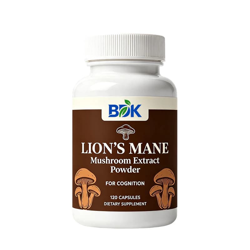 Lion's Mane Mushroom Extract Capsules product direction