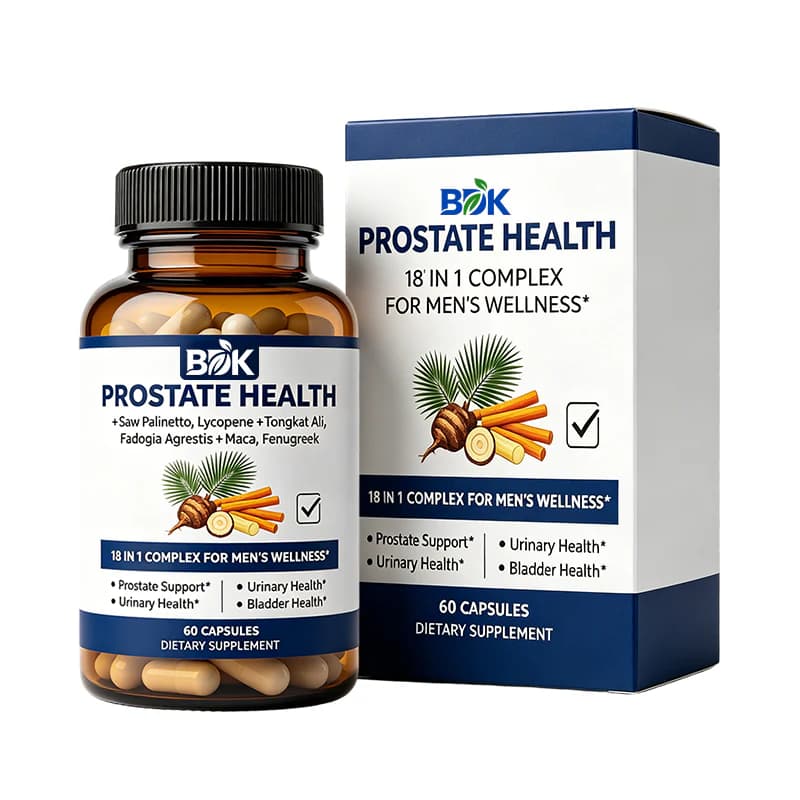 Men's Wellness 18-in-1 Capsules supplement product presentation