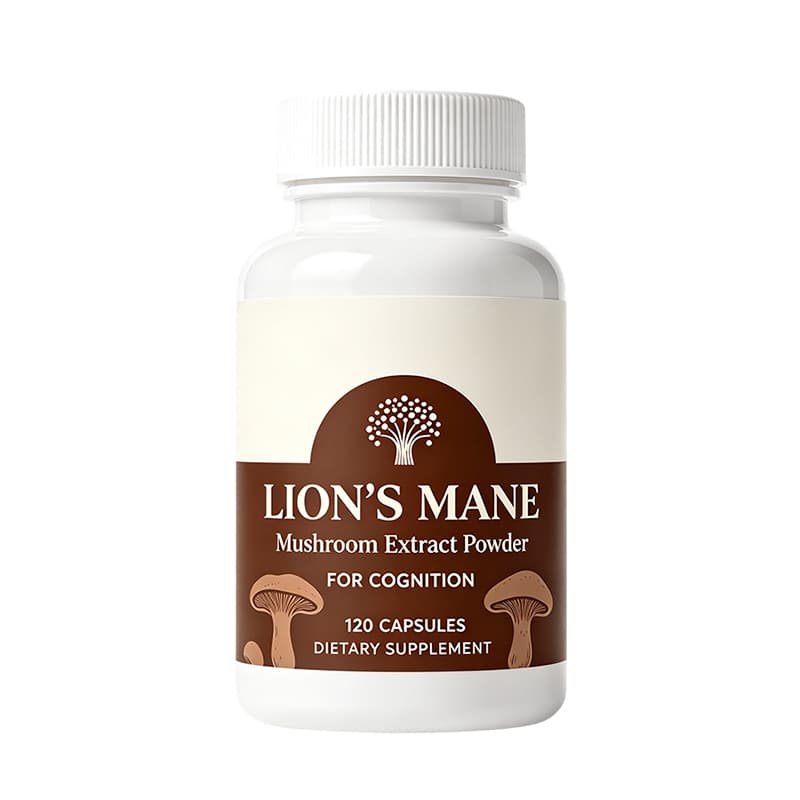 Mushroom extract capsule private label product direction
