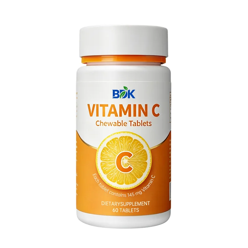 Vitamin C Chewable Tablets supplement product presentation
